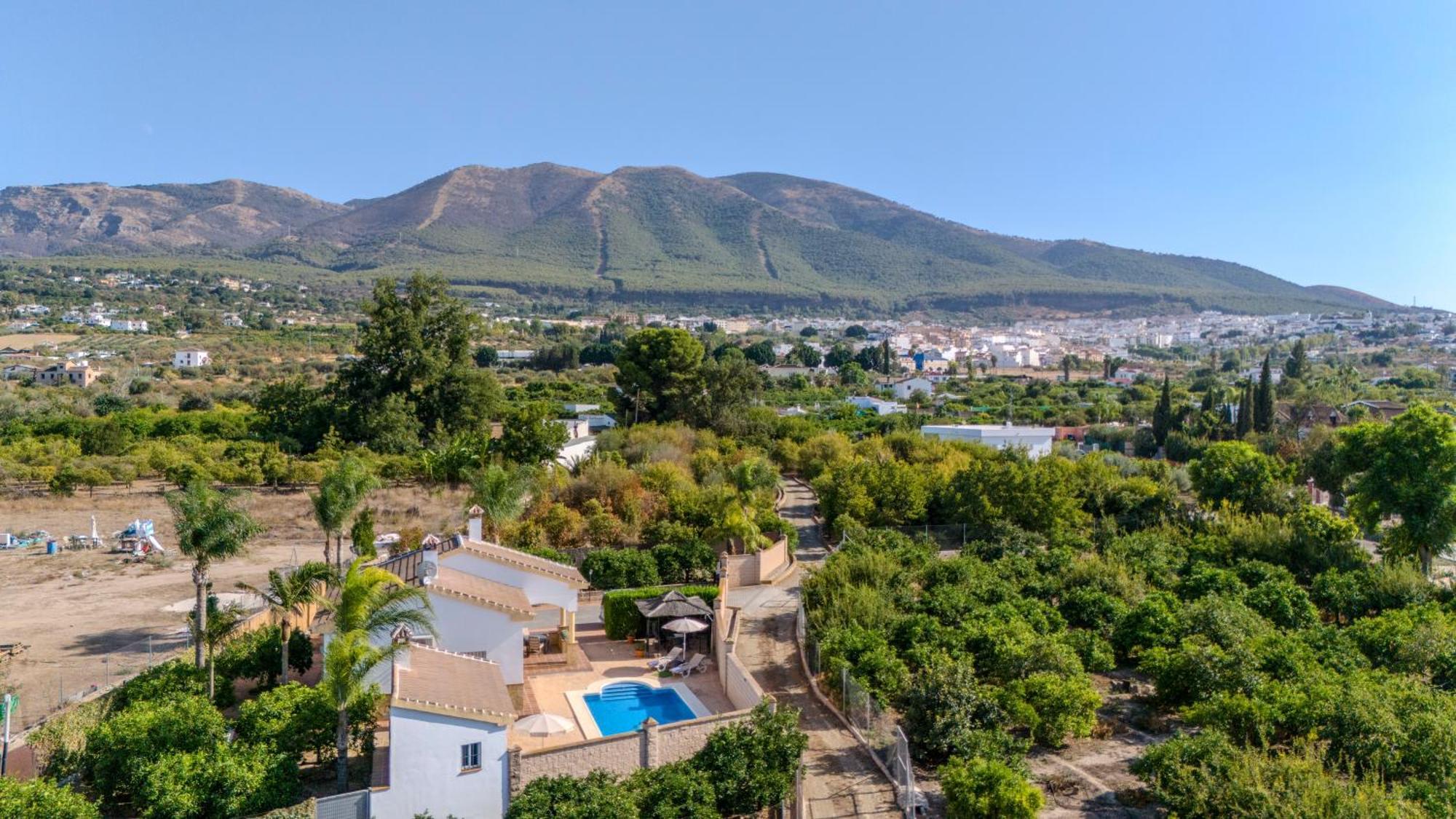 Casa Rural Tipica Andaluza, Wifi,Piscina, Barbacoa, Aire Acondicionado, 5Min Centros Alhaurín el Grande Екстериор снимка
